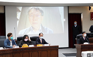 快訊》照顧社區化 柯文哲：台北市明12行政區確診者推居家照護