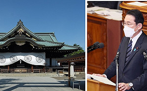 日靖國神社春祭今開始 岸田2度奉納不會參拜