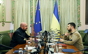 歐洲理事會主席突訪烏克蘭 見慘狀轟暴行一定懲罰