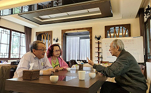 林保華觀點》台灣人抗中如果不像烏克蘭抗俄…！探訪李喬大師説出他最深層的憂慮