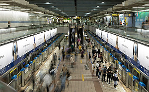 北捷揭月台光條神秘功用！網驚：好貼心的設計