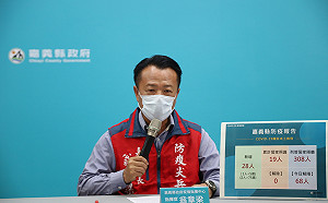 嘉縣＋28 嘉市＋ 5 強調機關職場應設「防疫長」