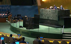 海外台灣人連署信曝光 籲聯合國秘書長挺「台灣」自豪地走進聯合國大門