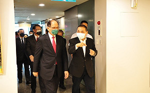 立法院拜會新北市府交流立法院未來遷改建評估地點 氣氛融洽