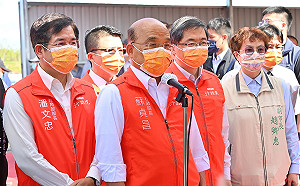 高端股東拿到唾液快篩許可 蘇貞昌：尊重指揮中心判斷