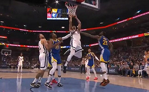 D.Green被吹二級惡意犯規趕出場