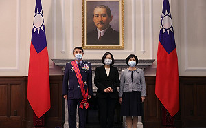 熊厚基監控共機擾台近3年 蔡英文：辛苦了