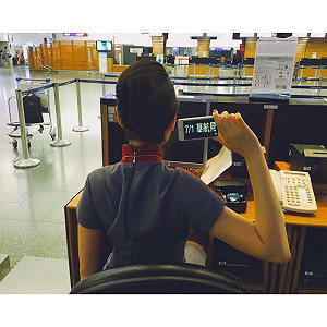 反制華航企業工會  地勤po照：7/1櫃台見