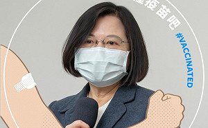 (影)疫情挑戰嚴峻！總統：億劑快篩本月到貨 全民繼續團結戒慎不恐慌