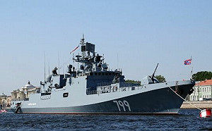 俄軍一艦艇傳在黑海遭巡弋飛彈擊中 烏克蘭：擊沉｢馬卡羅夫上將號｣