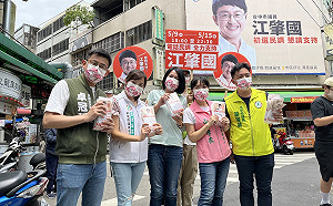 江肇國確診居隔中 正國會帥哥美女齊聚當替身拉票