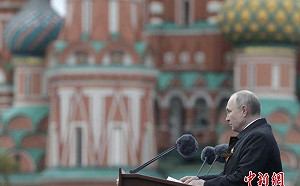 普丁黯淡無光的「勝利日」! 慶祝民眾人群稀少 部分空中閱兵取消