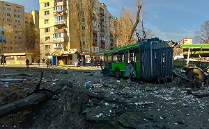 普丁放狠話後 俄軍導彈襲擊基輔 瞄準國外捐贈坦克