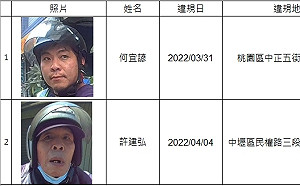 醉不上道！ 桃市交裁處公告2名酒駕累犯姓名、照片