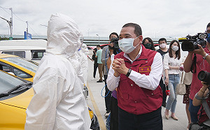 新北市長侯友宜：感謝防疫車隊駕駛堅守抗疫前線