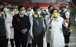 慰勞桃市防疫團隊 陳時中籲：大家一定要打疫苗