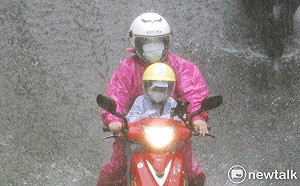 快訊》雨勢升級！13縣市豪大雨特報 合歡山雨量破150毫米