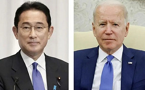 中國氣炸了! 拜登與岸田文雄將發聯合聲明 烏克蘭與台灣議題入列