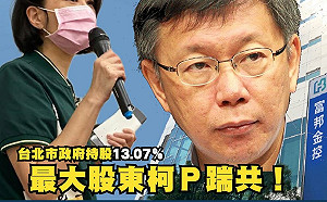 富邦產險挨轟輸不起 國民黨議員要「最大股東」柯市府踹共