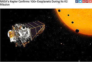 NASA克卜勒新發現104顆行星 2顆可能存在液態水