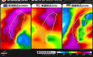 梅雨鋒面壓境！未來5天雨量預測出爐「西部一片紫」