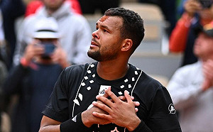 Tsonga法網告別戰　揮手告別球迷