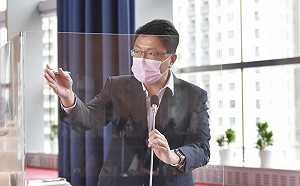 總統府確診比例高？盧秀燕說是公開資料 綠營批「硬拗！」