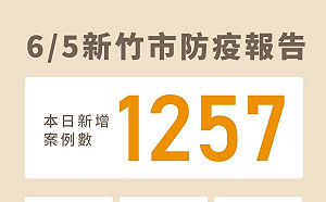 竹市＋1257 ！7日起發幼兒園學童唾液快篩試劑 兒童疫苗接種開放預約