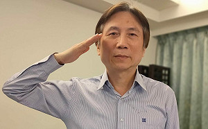 昨「打滾」今「敬禮」！聽聞羅智強「成全」退選 詹江村立PO舉手禮致敬