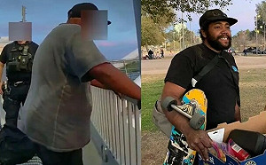 (影)見死不救？3名美國警察遭控冷血旁觀遊民溺水 無視求救直到溺斃