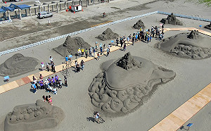 暢遊各國景點！ 2022台中大安沙雕音樂季6月11登場