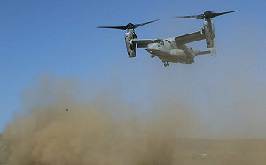 美軍MV-22B魚鷹機失事4死 一度傳載有核原料