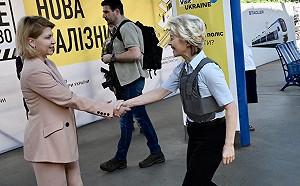 歐盟主席今再訪烏克蘭 「將與澤倫斯基談論加入歐盟事宜」