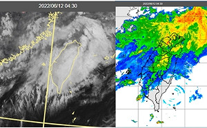 白天有雨晚轉晴 吳德榮：週三滯留鋒再南下