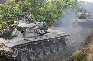 漢光預演戰車翻落溪 3人宣告死亡