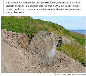 誤埋觸怒精靈？冰島下令挖出聖石解災