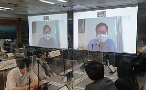 鄭文燦無症狀確診 視訊主持桃園市疫情說明