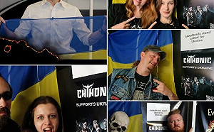 閃靈「主唱」林昶佐應粉絲邀約拍片聲援烏克蘭  暖心回：雖離開丹麥精神還在！