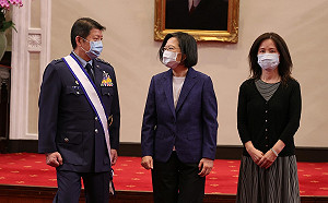 蔡英文：加速國防自主及軍事改革的腳步