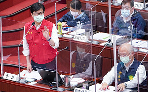 「快篩採購及防疫作為」專案報告  陳其邁：保障市民健康安全