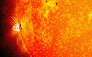 太陽黑子面積24小時內增大一倍！可能將有一個太陽耀斑襲擊地球