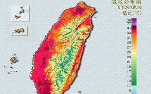 快訊》燒番薯！全台13縣市高溫警戒 氣象局：慎防36度以上氣溫