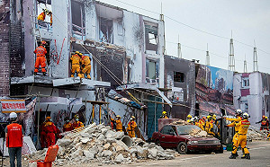 民安8號演習假想煉油廠遭襲 蔡英文：將災防意識落實日常生活