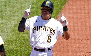 張育成終結安打荒！海盜險勝小熊