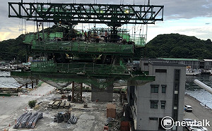 克服天災人禍等困難 宜蘭「南方澳大橋」重建9月如期完工