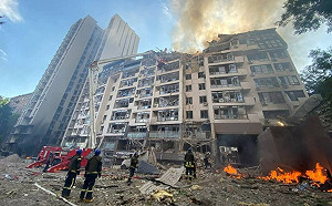 G7峰會登場俄再轟基輔 烏克蘭北頓內茨克市淪陷