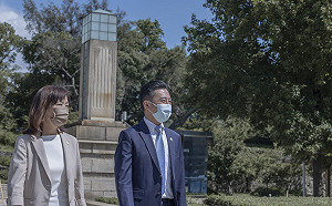 「智慧連線」首同框！對市民負責  林智堅：找到代理市長才會離開