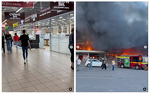 烏克蘭購物中心遭襲已20死！俄稱商場沒人 生還者：買東西時被炸飛