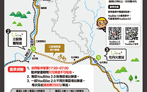 全台最美自行車道試營運 新北猴雙公共自行車專區同步啟用