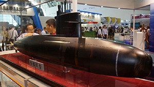 海事國防展15日登場 MIT潛艦模型曝光